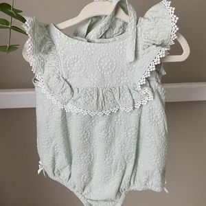 Smocked baby bubble